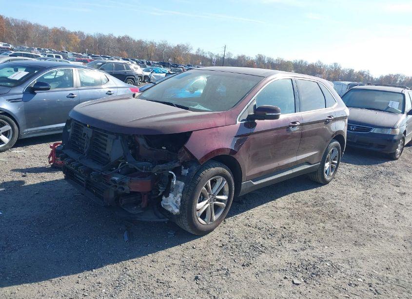 Photo 2 of 2017 Ford Edge SEL (VIN 2FMPK4J98HBB54524)