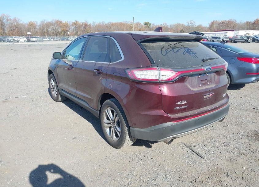 Photo 3 of 2017 Ford Edge SEL (VIN 2FMPK4J98HBB54524)