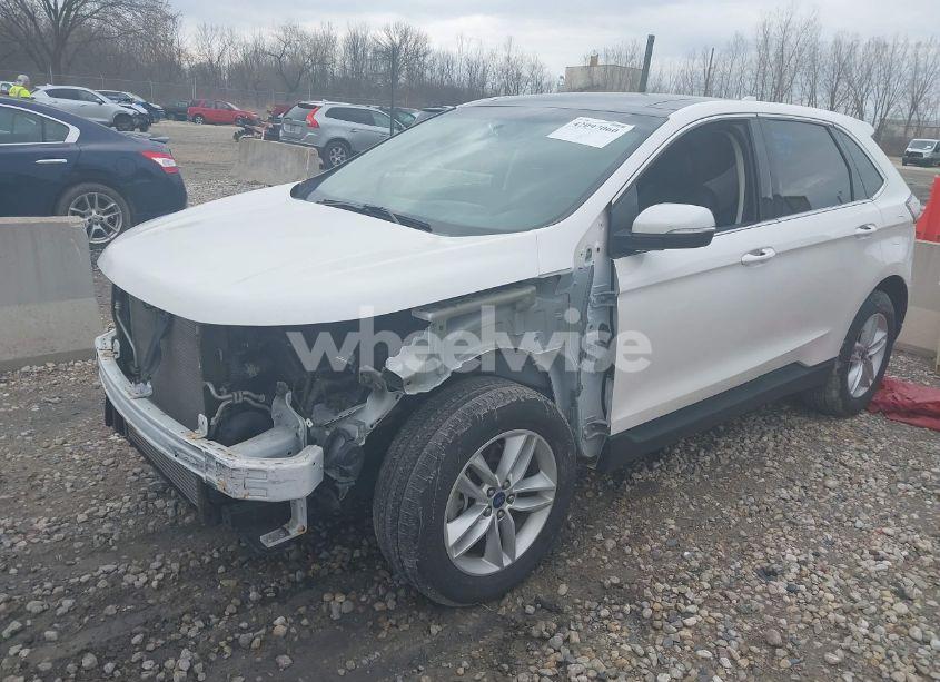 Photo 2 of 2018 Ford Edge SEL (VIN 2FMPK4J98JBC21516)