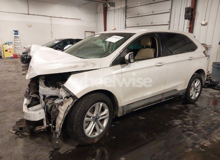 Photo 2 of 2018 Ford Edge SEL (VIN 2FMPK4J98JBC61840)