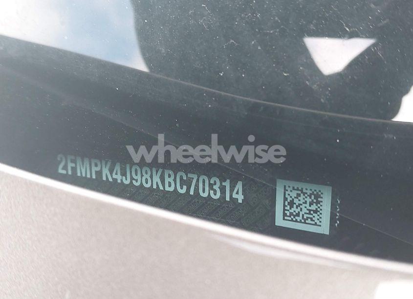 Photo 9 of 2019 Ford Edge SEL (VIN 2FMPK4J98KBC70314)