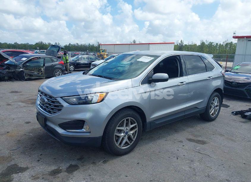 Photo 2 of 2022 Ford Edge SEL (VIN 2FMPK4J98NBA53639)