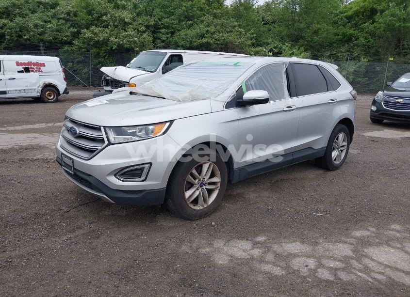 Photo 2 of 2017 Ford Edge SEL (VIN 2FMPK4J99HBB30989)