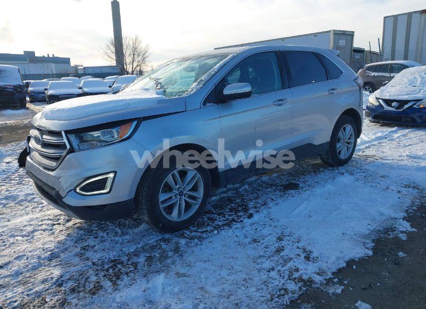 Photo 2 of 2017 Ford Edge SEL (VIN 2FMPK4J99HBB54435)