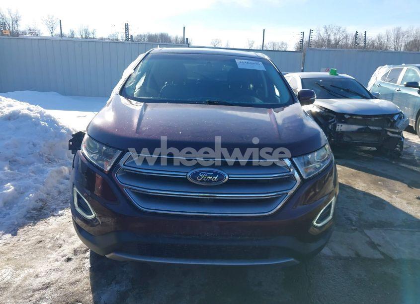 Photo 12 of 2017 Ford Edge SEL (VIN 2FMPK4J99HBC48492)