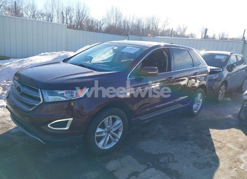Photo 2 of 2017 Ford Edge SEL (VIN 2FMPK4J99HBC48492)