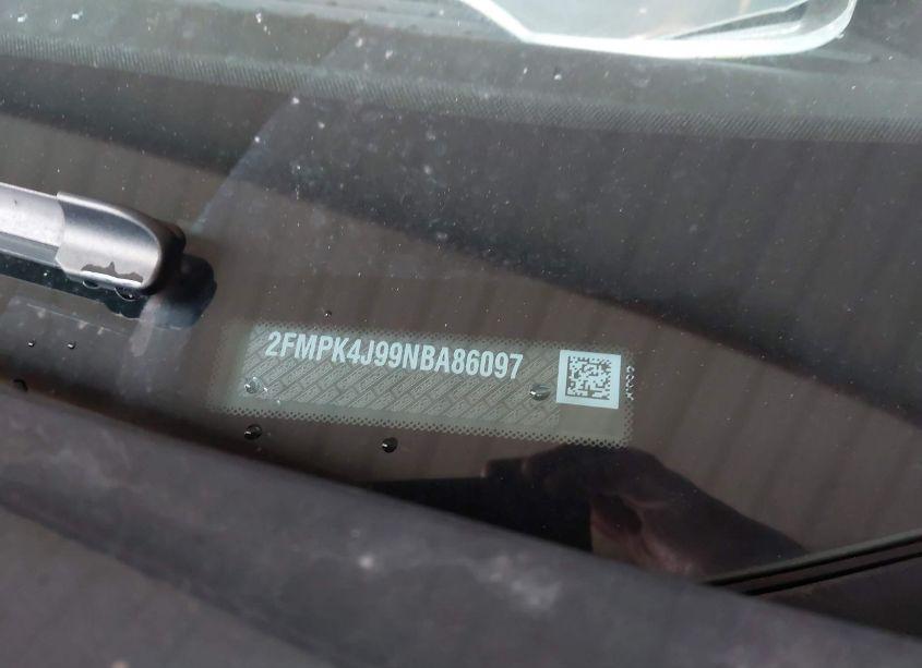 Photo 9 of 2022 Ford Edge SEL (VIN 2FMPK4J99NBA86097)