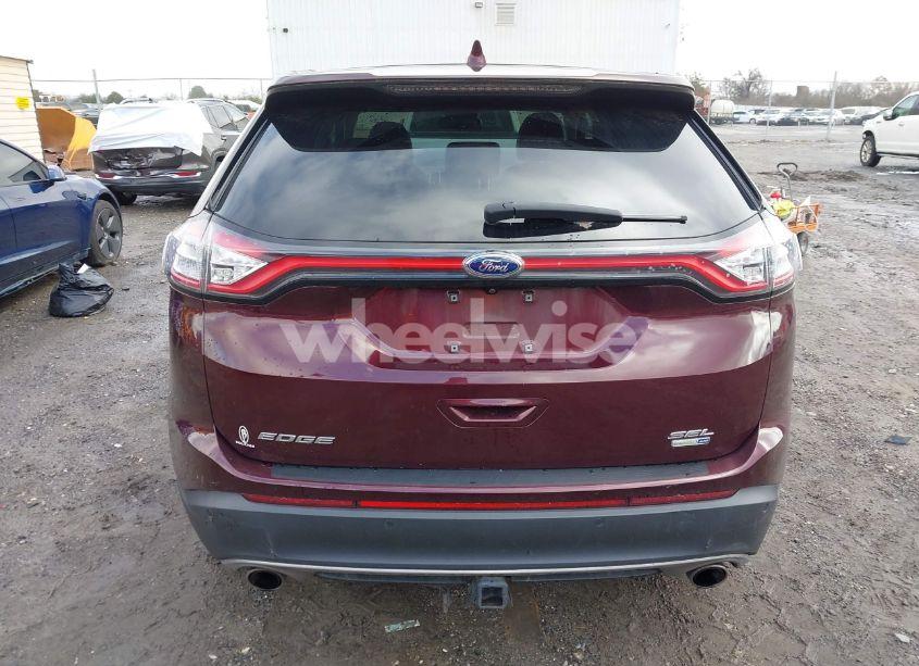 Photo 16 of 2017 Ford Edge SEL (VIN 2FMPK4J9XHBC42068)
