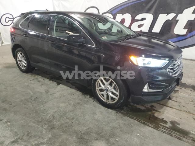 Photo 2 of 2021 FORD EDGE SEL (VIN 2FMPK4J9XMBA50739)