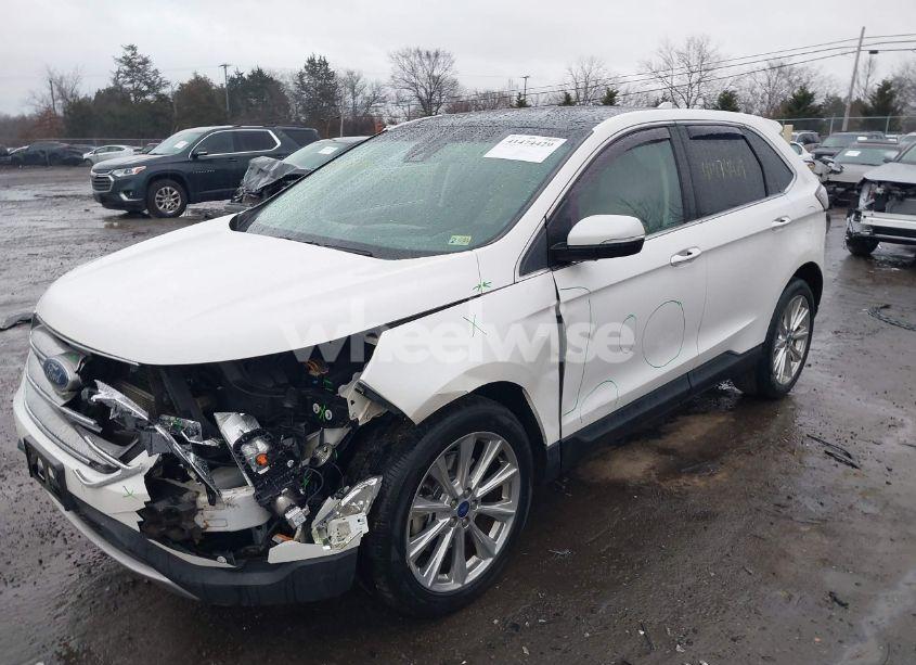 Photo 2 of 2017 Ford Edge TITANIUM (VIN 2FMPK4K80HBB55169)