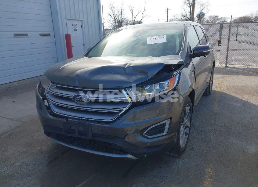 Photo 2 of 2015 Ford Edge TITANIUM (VIN 2FMPK4K81FBC30541)