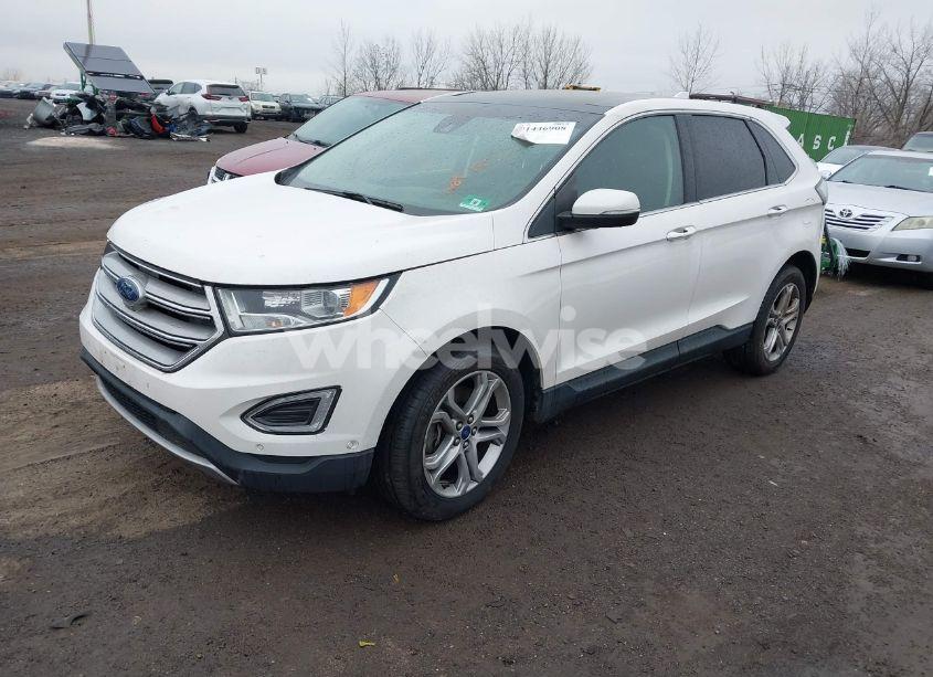 Photo 2 of 2018 Ford Edge TITANIUM (VIN 2FMPK4K82JBB34863)