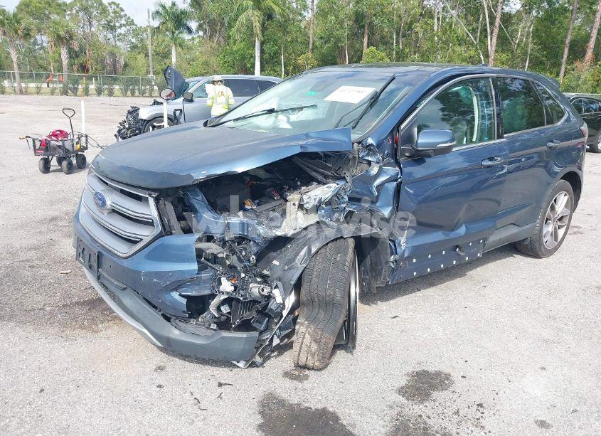 Photo 2 of 2018 Ford Edge TITANIUM (VIN 2FMPK4K82JBB35110)
