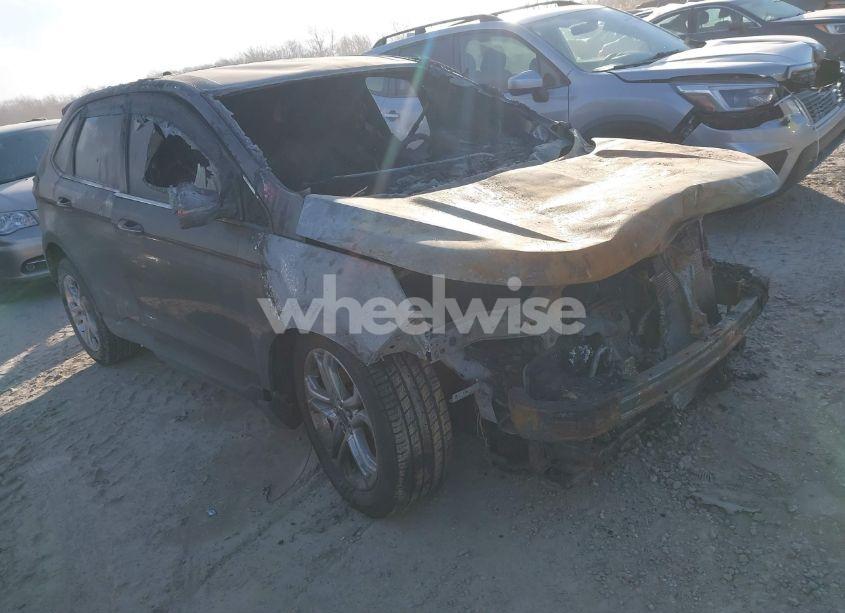 2018 Ford Edge TITANIUM (VIN 2FMPK4K82JBC13465) main photo