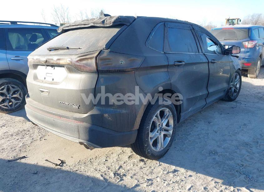 Photo 4 of 2018 Ford Edge TITANIUM (VIN 2FMPK4K82JBC13465)