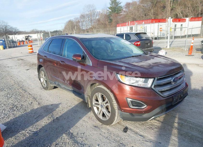 2015 Ford Edge TITANIUM (VIN 2FMPK4K83FBB14919) main photo