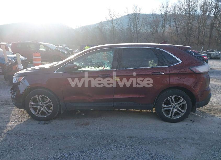 Photo 14 of 2015 Ford Edge TITANIUM (VIN 2FMPK4K83FBB14919)