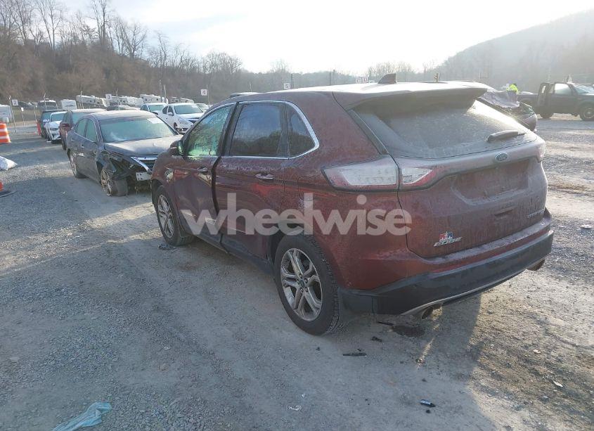 Photo 3 of 2015 Ford Edge TITANIUM (VIN 2FMPK4K83FBB14919)