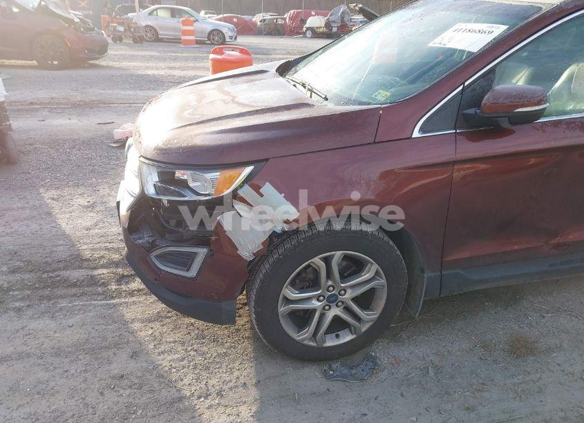 Photo 6 of 2015 Ford Edge TITANIUM (VIN 2FMPK4K83FBB14919)