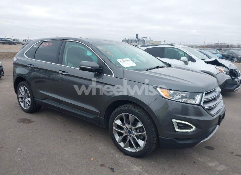 2017 Ford Edge TITANIUM (VIN 2FMPK4K83HBC31659) main photo