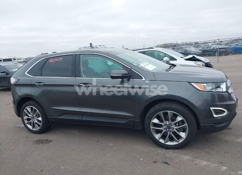 Photo 13 of 2017 Ford Edge TITANIUM (VIN 2FMPK4K83HBC31659)