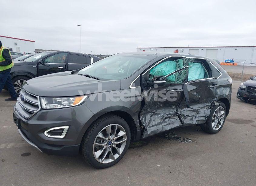 Photo 2 of 2017 Ford Edge TITANIUM (VIN 2FMPK4K83HBC31659)