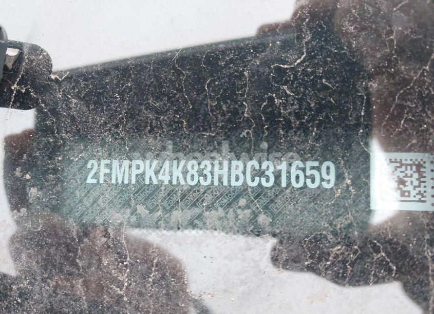 Photo 9 of 2017 Ford Edge TITANIUM (VIN 2FMPK4K83HBC31659)