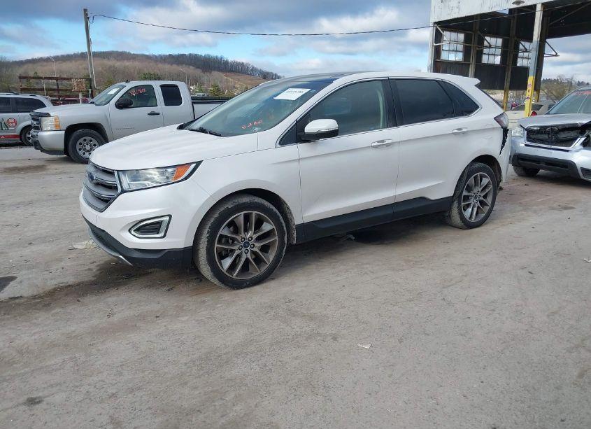 Photo 2 of 2017 Ford Edge TITANIUM (VIN 2FMPK4K83HBC58280)