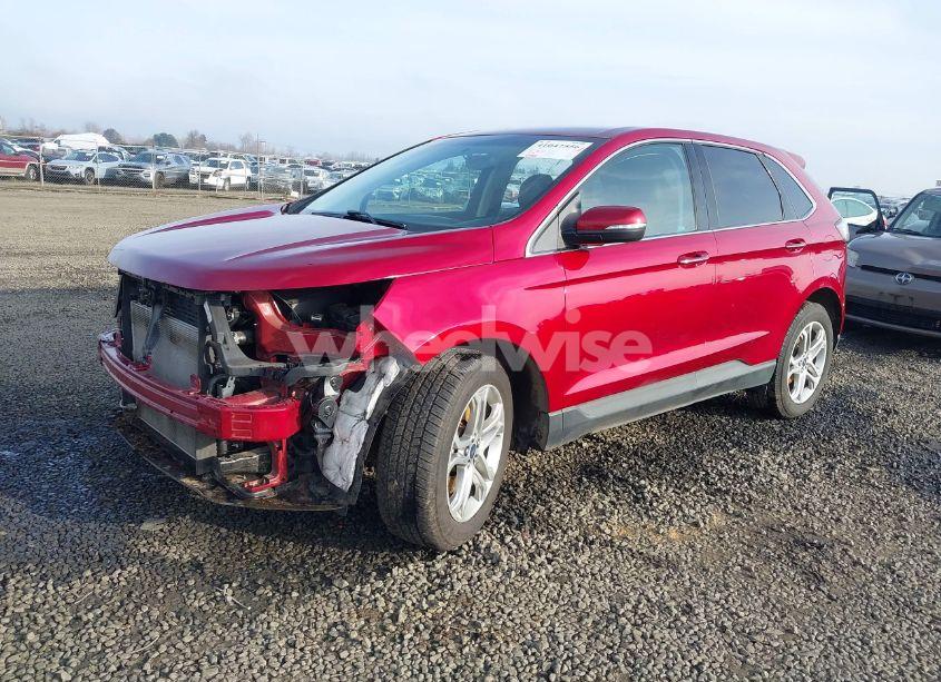 Photo 2 of 2018 Ford Edge TITANIUM (VIN 2FMPK4K83JBB05825)