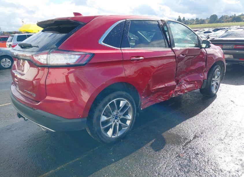 Photo 4 of 2016 Ford Edge TITANIUM (VIN 2FMPK4K84GBC53152)