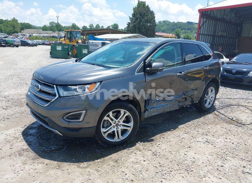 Photo 2 of 2016 Ford Edge TITANIUM (VIN 2FMPK4K84GBC67620)