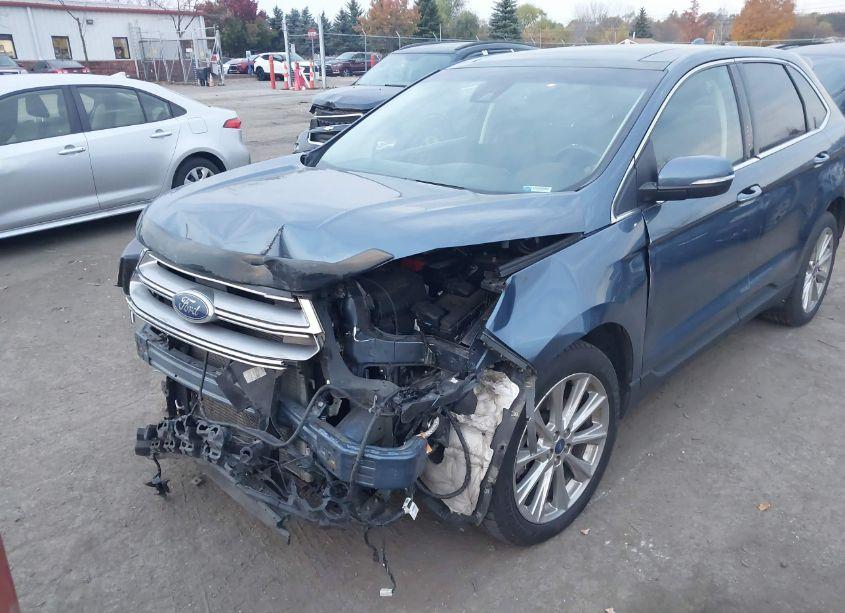 Photo 2 of 2018 Ford Edge TITANIUM (VIN 2FMPK4K84JBC26122)