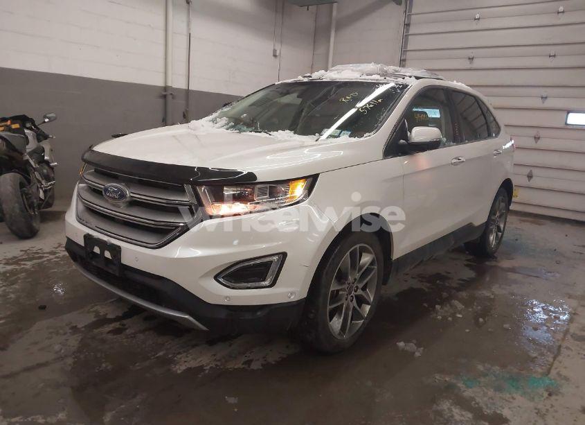 Photo 2 of 2015 Ford Edge TITANIUM (VIN 2FMPK4K85FBB58386)
