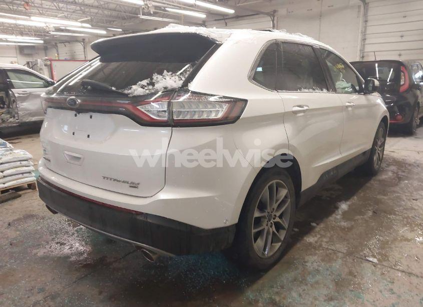 Photo 4 of 2015 Ford Edge TITANIUM (VIN 2FMPK4K85FBB58386)