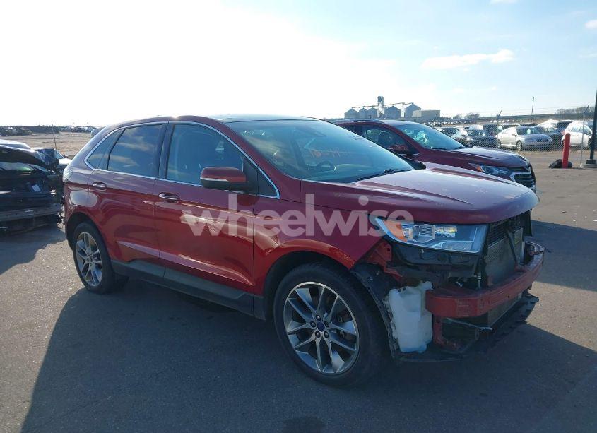 2015 Ford Edge TITANIUM (VIN 2FMPK4K85FBB67198) main photo