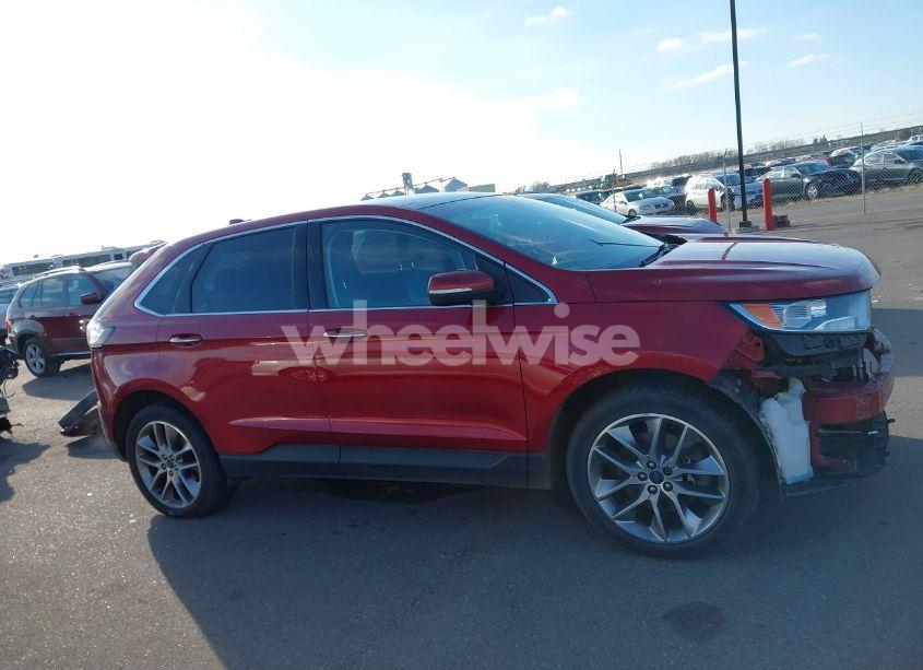 Photo 13 of 2015 Ford Edge TITANIUM (VIN 2FMPK4K85FBB67198)