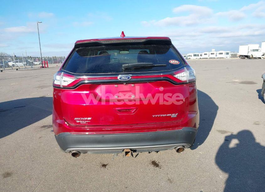 Photo 16 of 2015 Ford Edge TITANIUM (VIN 2FMPK4K85FBB67198)