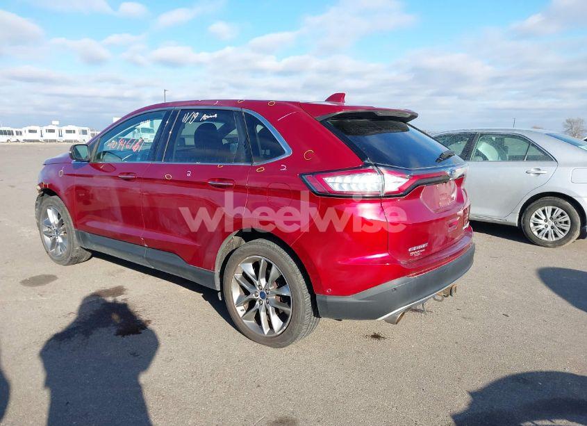 Photo 3 of 2015 Ford Edge TITANIUM (VIN 2FMPK4K85FBB67198)