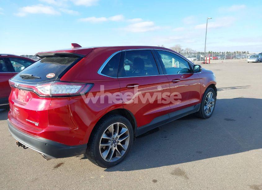 Photo 4 of 2015 Ford Edge TITANIUM (VIN 2FMPK4K85FBB67198)
