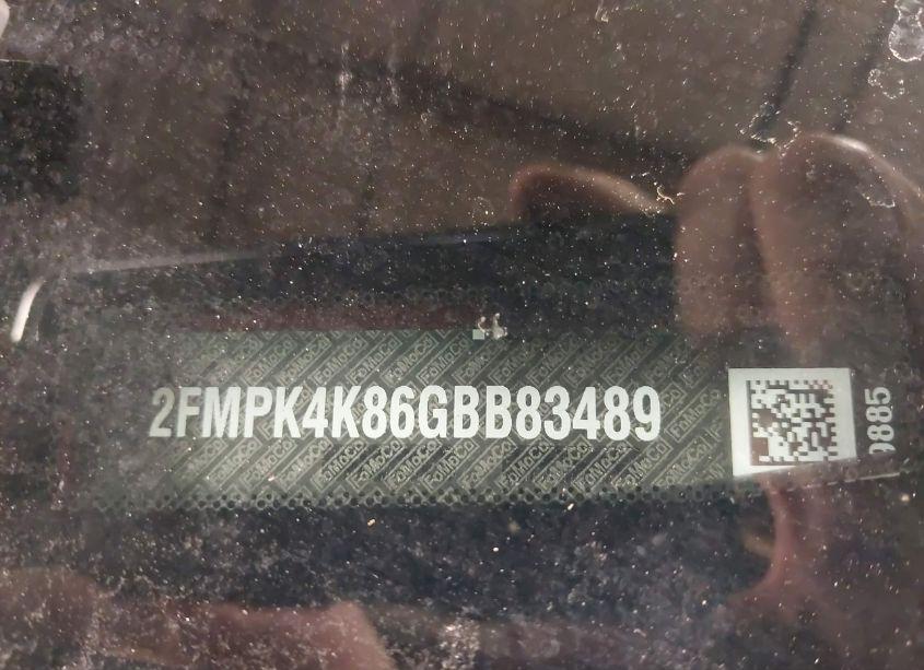 Photo 17 of 2016 Ford Edge TITANIUM (VIN 2FMPK4K86GBB83489)