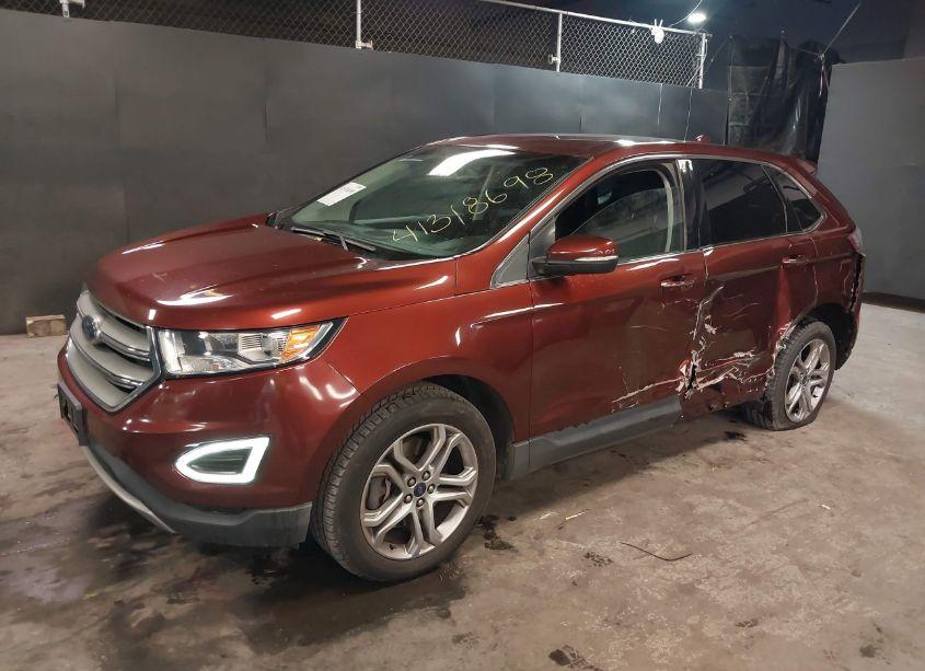 Photo 2 of 2016 Ford Edge TITANIUM (VIN 2FMPK4K86GBB83489)
