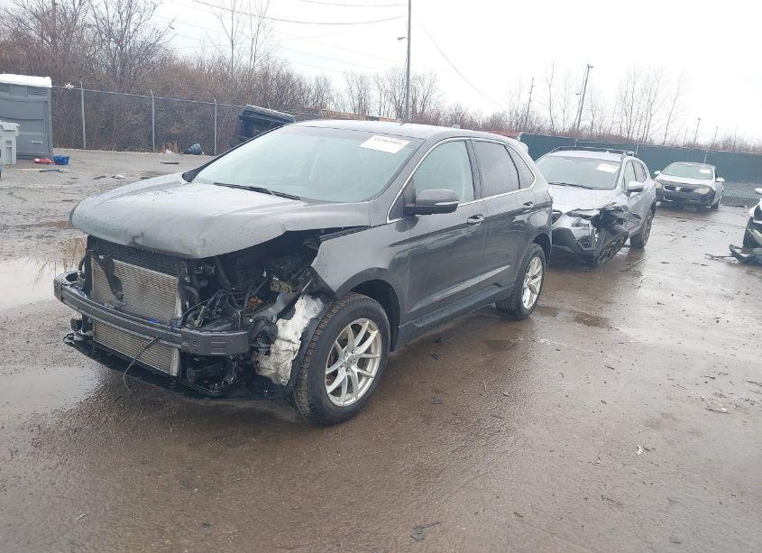 Photo 2 of 2018 Ford Edge TITANIUM (VIN 2FMPK4K86JBC13744)