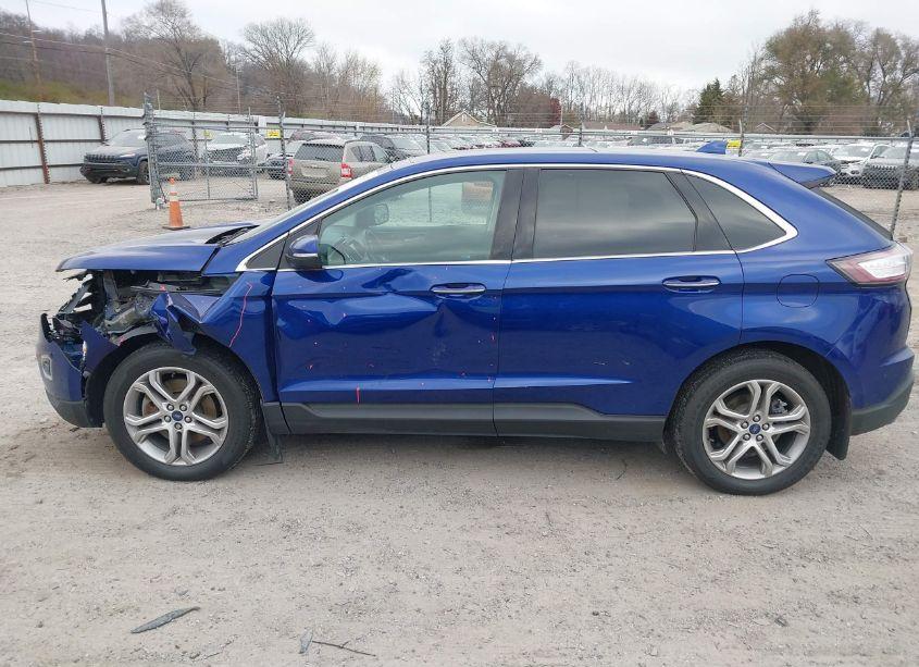Photo 14 of 2015 Ford Edge TITANIUM (VIN 2FMPK4K87FBB00862)