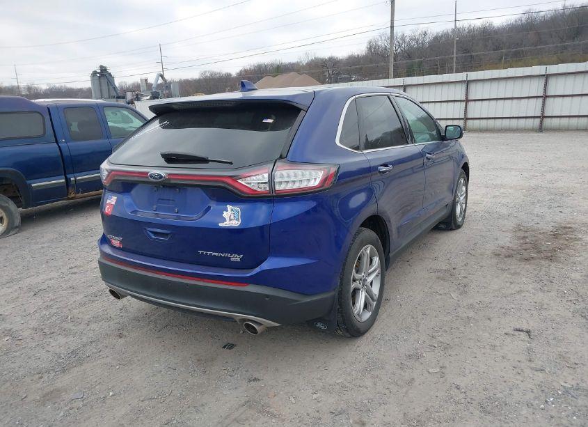 Photo 4 of 2015 Ford Edge TITANIUM (VIN 2FMPK4K87FBB00862)