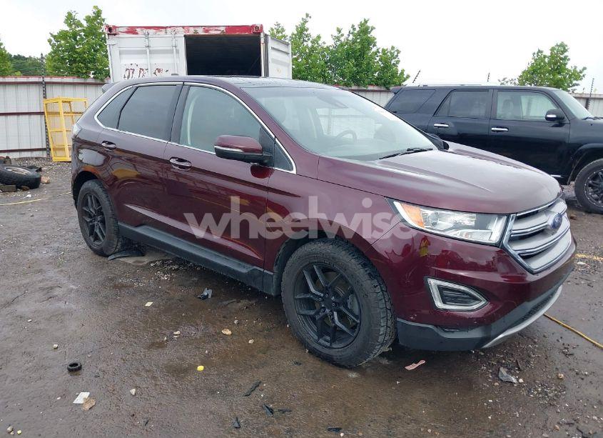 2017 Ford Edge TITANIUM (VIN 2FMPK4K87HBB26400) main photo