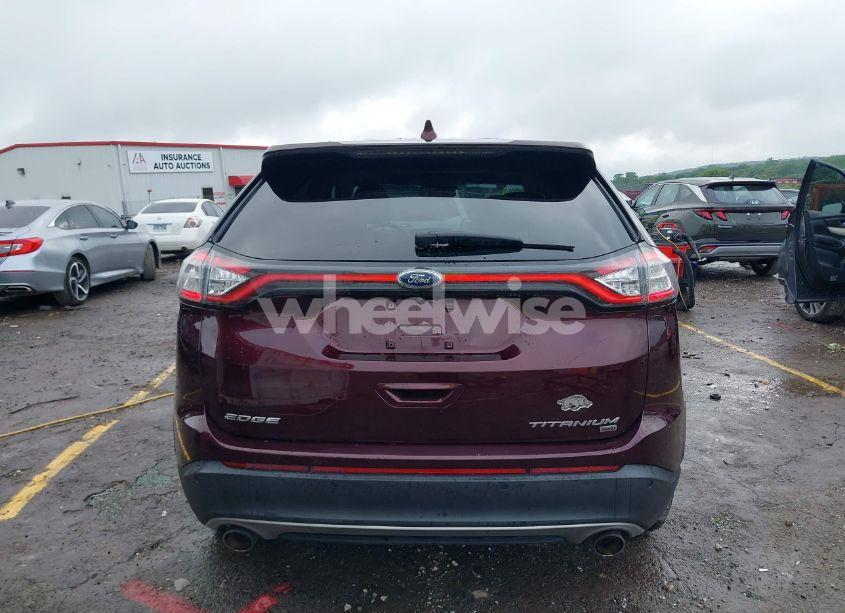 Photo 16 of 2017 Ford Edge TITANIUM (VIN 2FMPK4K87HBB26400)