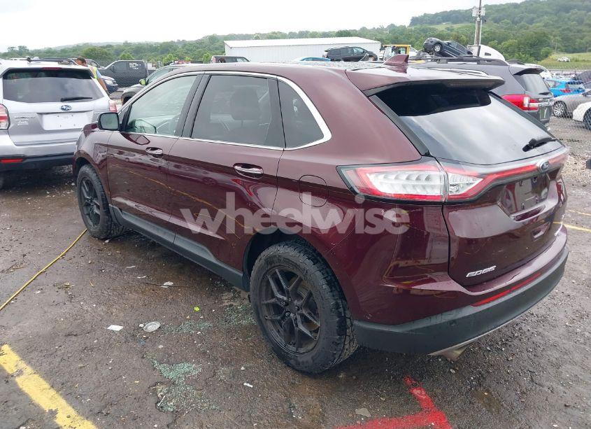 Photo 3 of 2017 Ford Edge TITANIUM (VIN 2FMPK4K87HBB26400)