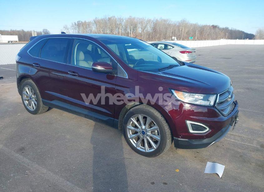2017 Ford Edge TITANIUM (VIN 2FMPK4K87HBC61229) main photo