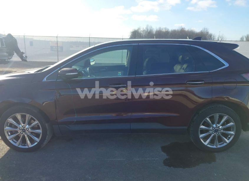 Photo 14 of 2017 Ford Edge TITANIUM (VIN 2FMPK4K87HBC61229)