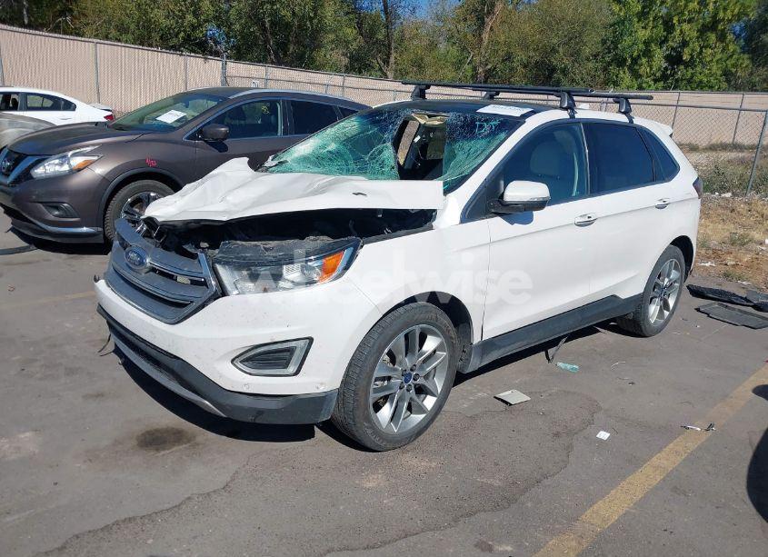 Photo 2 of 2018 Ford Edge TITANIUM (VIN 2FMPK4K87JBB60231)